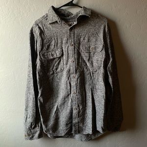 Mens Large sweater button up